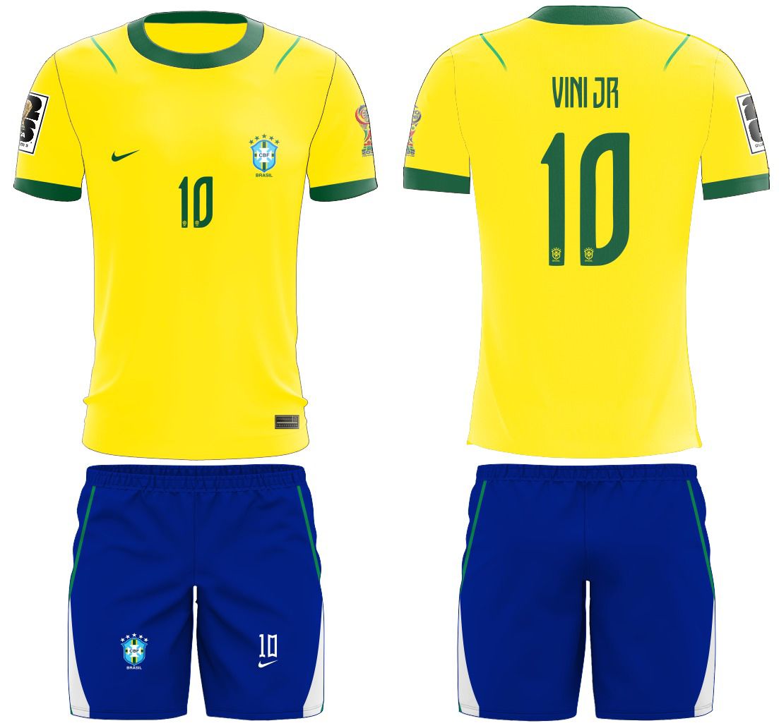 Vini Jr Iconic Brazil Uniform