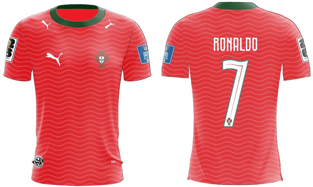 Portugal Ronaldo #7 Home Kit – 2025/26