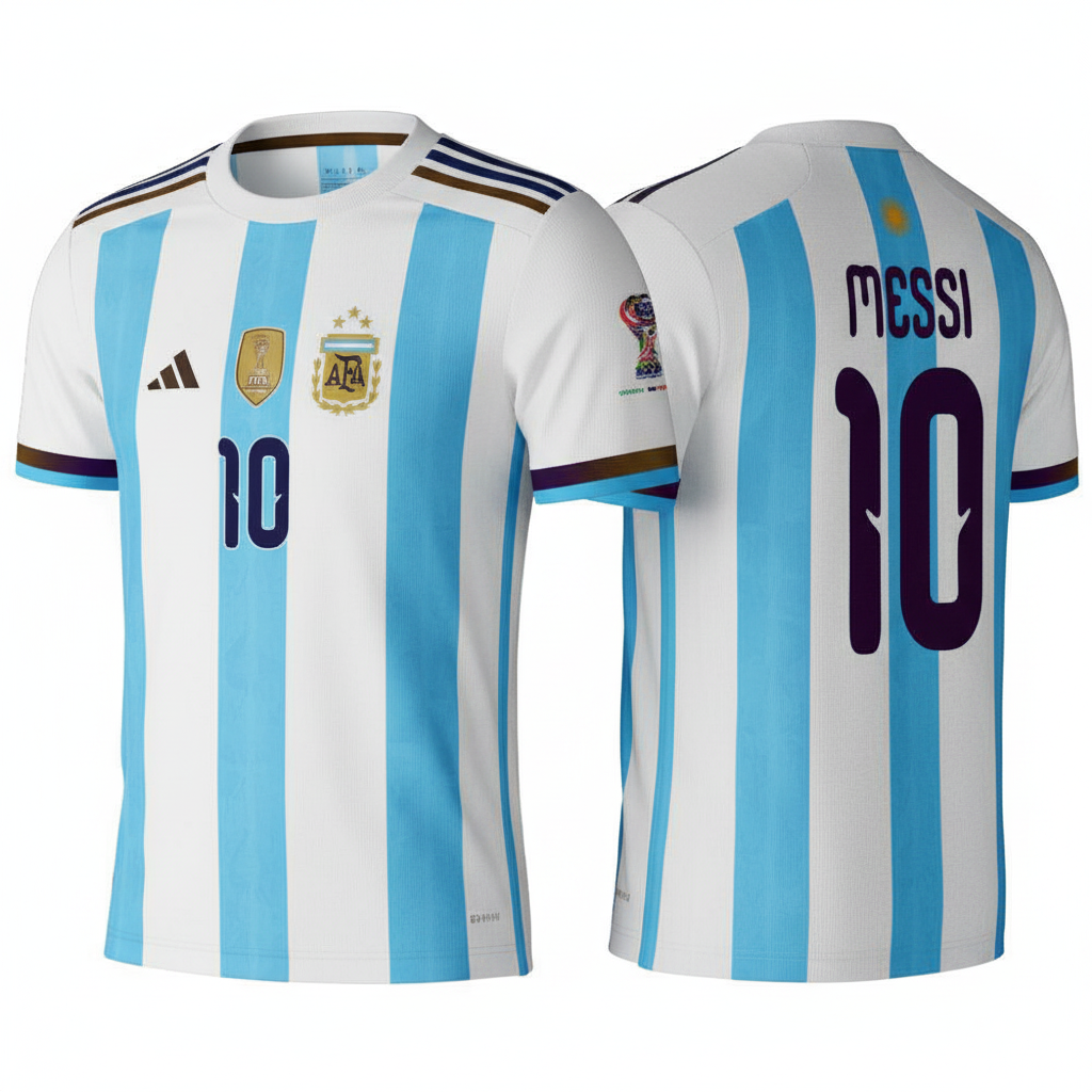 Argentina Jersey Side View