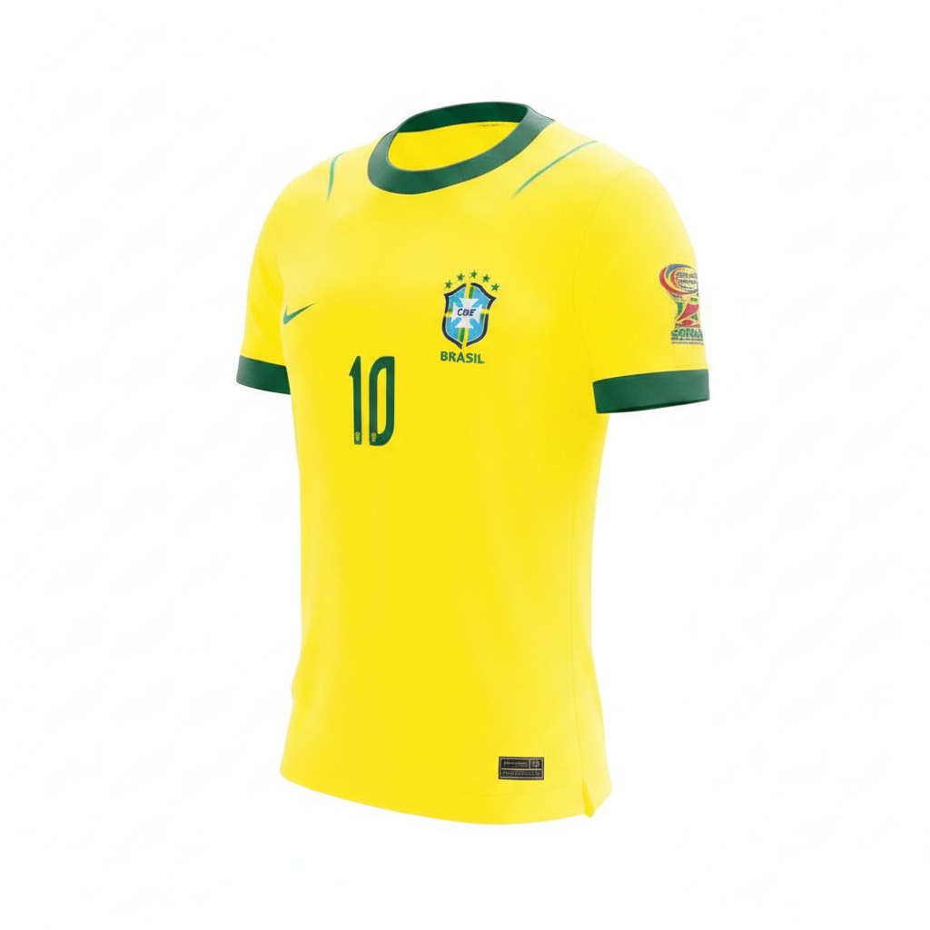 Brazil Home Jersey Side View