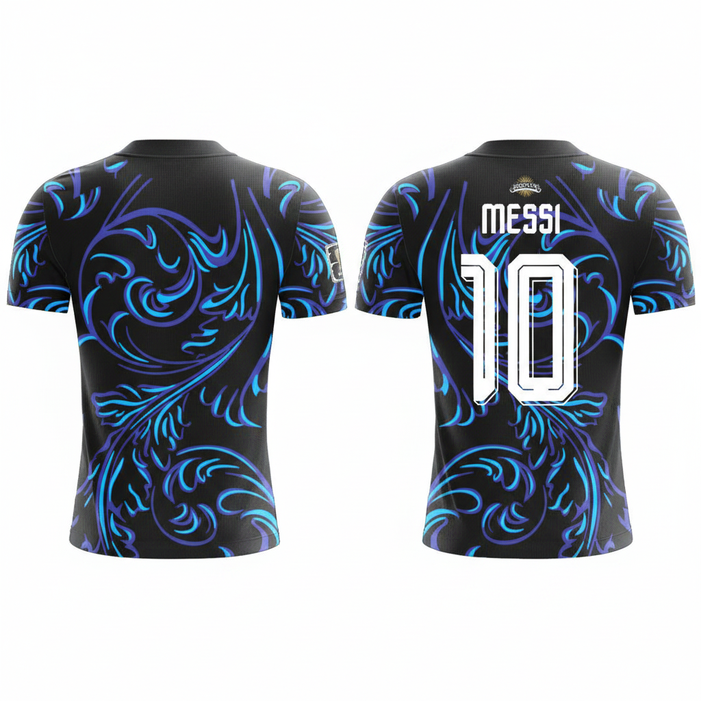 Argentina Messi #10 Jersey - Back View