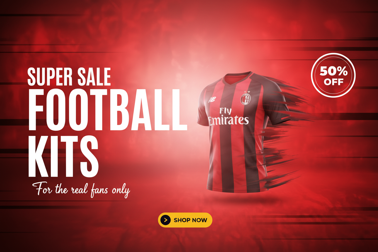 Super Sale Football Kits - Lighter Version