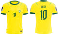 Brazil Vini Jr. #10 Home Kit – 2025/26