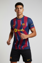 Barcelona Jersey on Model
