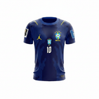 Brazil Away Jersey Flat Lay