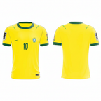 Brazil Home Jersey Flat Lay