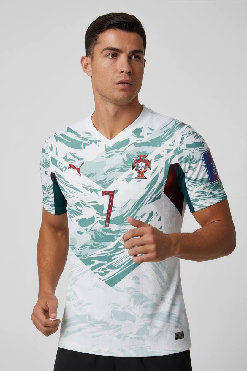 Portugal Jersey on Model